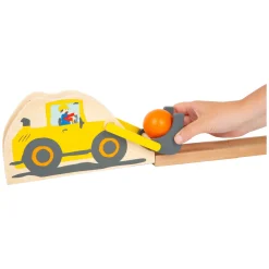 Small Foot - Houten Knikkerbaan Junior Bouwplaats, 10dlg. Sale