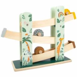 Small Foot - Houten Knikkerbaan Safari, 4dlg. New