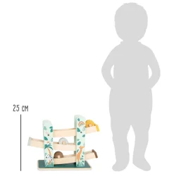 Small Foot - Houten Knikkerbaan Safari, 4dlg. New
