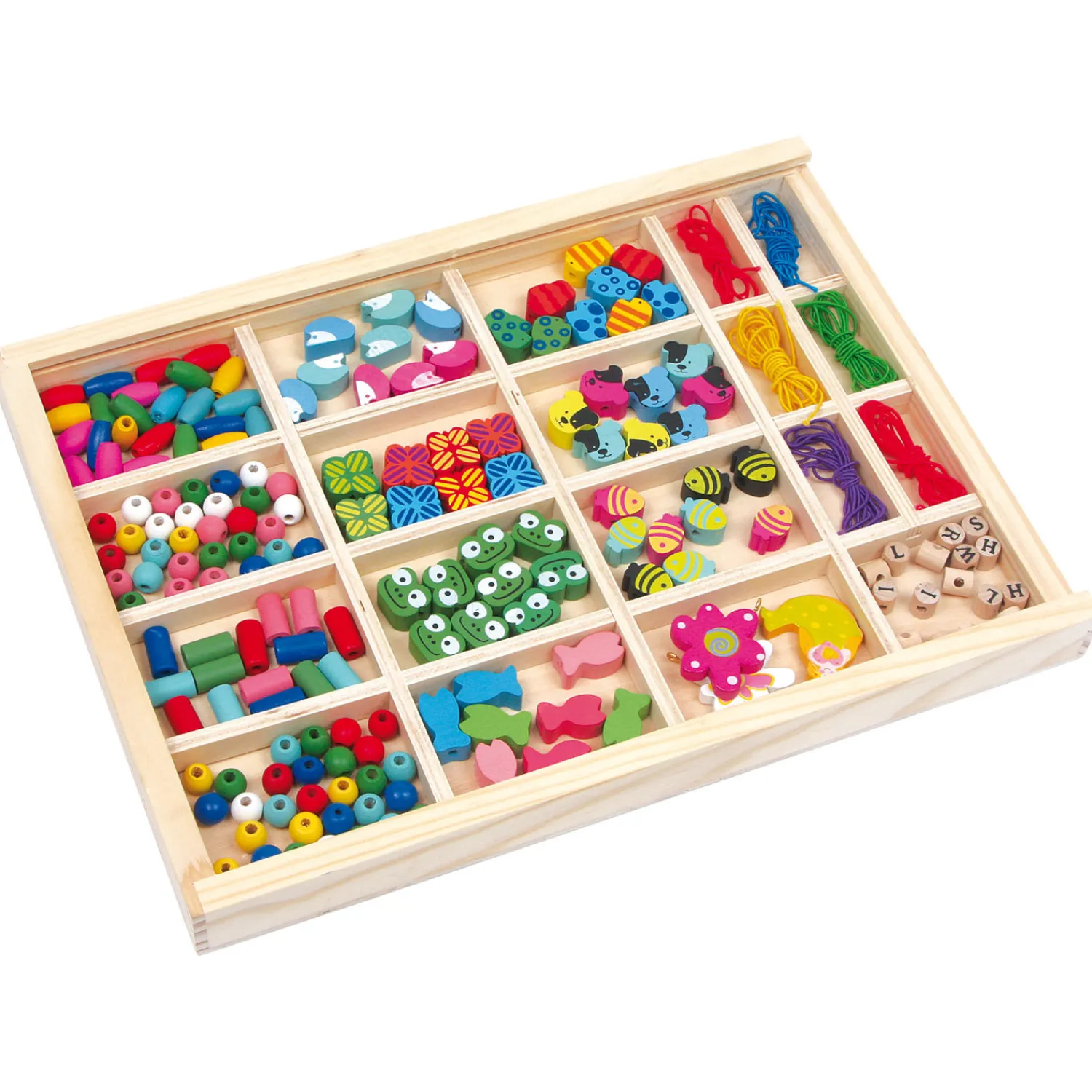 - Houten Kralenset>Small Foot New