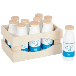 - Houten Krat met Melkflessen, 12dlg.>Small Foot Online