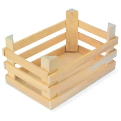 Small Foot - Houten Kratjes Groot 18x12x9,5cm, Set van 3 Best