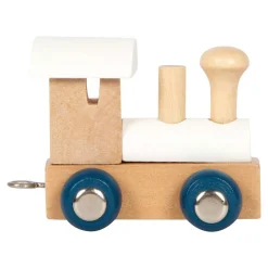 - Houten Lettertrein Polar - Locomotief Wit - 12-Small Foot Sale