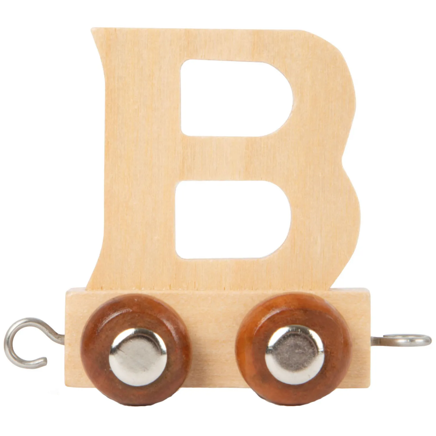 Small Foot - Houten Lettertrein - B - 12 stuks New