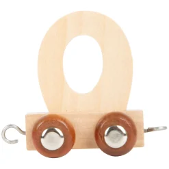Small Foot - Houten Lettertrein - O - 12 stuks Outlet