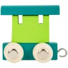 - Houten Lettertrein Wagon Groen - 12 stuks>Small Foot Online