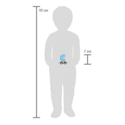 Small Foot - Houten Lettertrein Polar - C