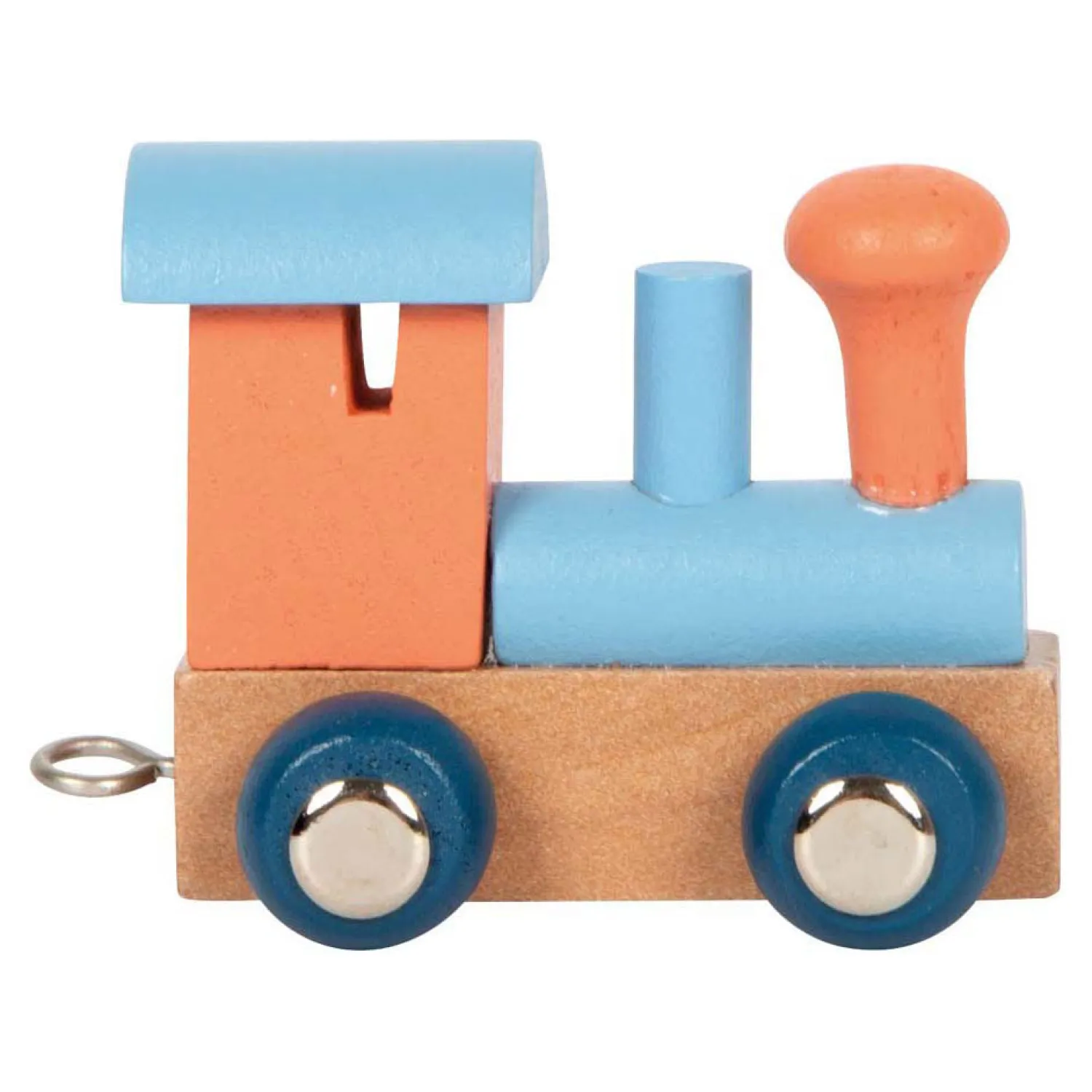 Small Foot - Houten Lettertrein Polar - Locomotief Zalmroze - 12 stuks Hot