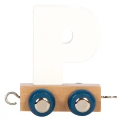 - Houten Lettertrein Polar - P-Small Foot Hot