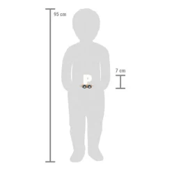 - Houten Lettertrein Polar - P-Small Foot Hot