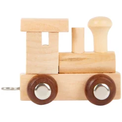 Small Foot - Houten Lettertrein Locomotief - 12 stuks New