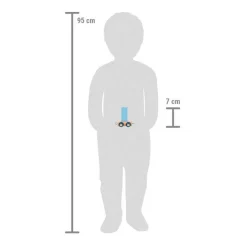 Small Foot - Houten Lettertrein Polar - I Clearance