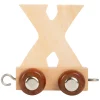 Small Foot - Houten Lettertrein - X - 12 stuks New