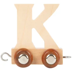 - Houten Lettertrein - K - 12 stuks>Small Foot Clearance