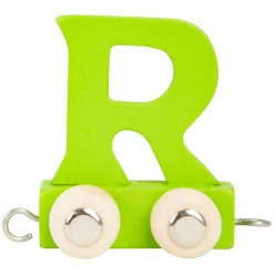 Small Foot - Houten Lettertrein Kleur - R Best