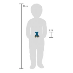 - Houten Lettertrein Polar - X-Small Foot Hot