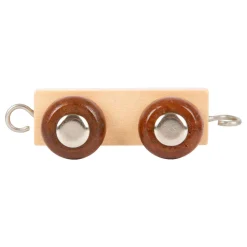 Small Foot - Houten Lettertrein Trailer - 12 stuks