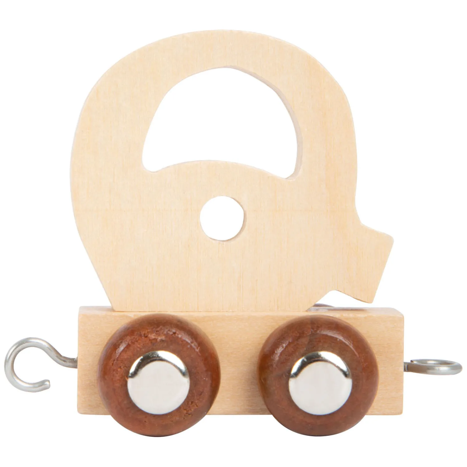 - Houten Lettertrein - Q - 12 stuks>Small Foot New
