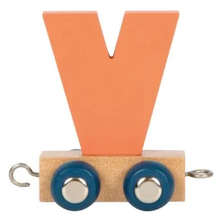 - Houten Lettertrein Polar - V-Small Foot New