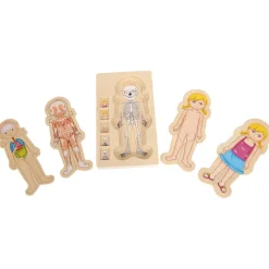  -  Houten Lichaamspuzzel Meisje, 29st.>Small Foot Best