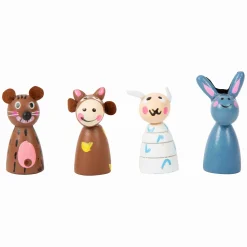 Small Foot - Houten Ludospel Boerderijdieren Clearance