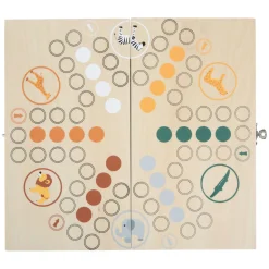 Small Foot - Houten Ludospel Safari - 6 Spelers Best