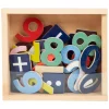 Small Foot - Houten Magnetische Cijfers Kleur. 37dlg. Sale
