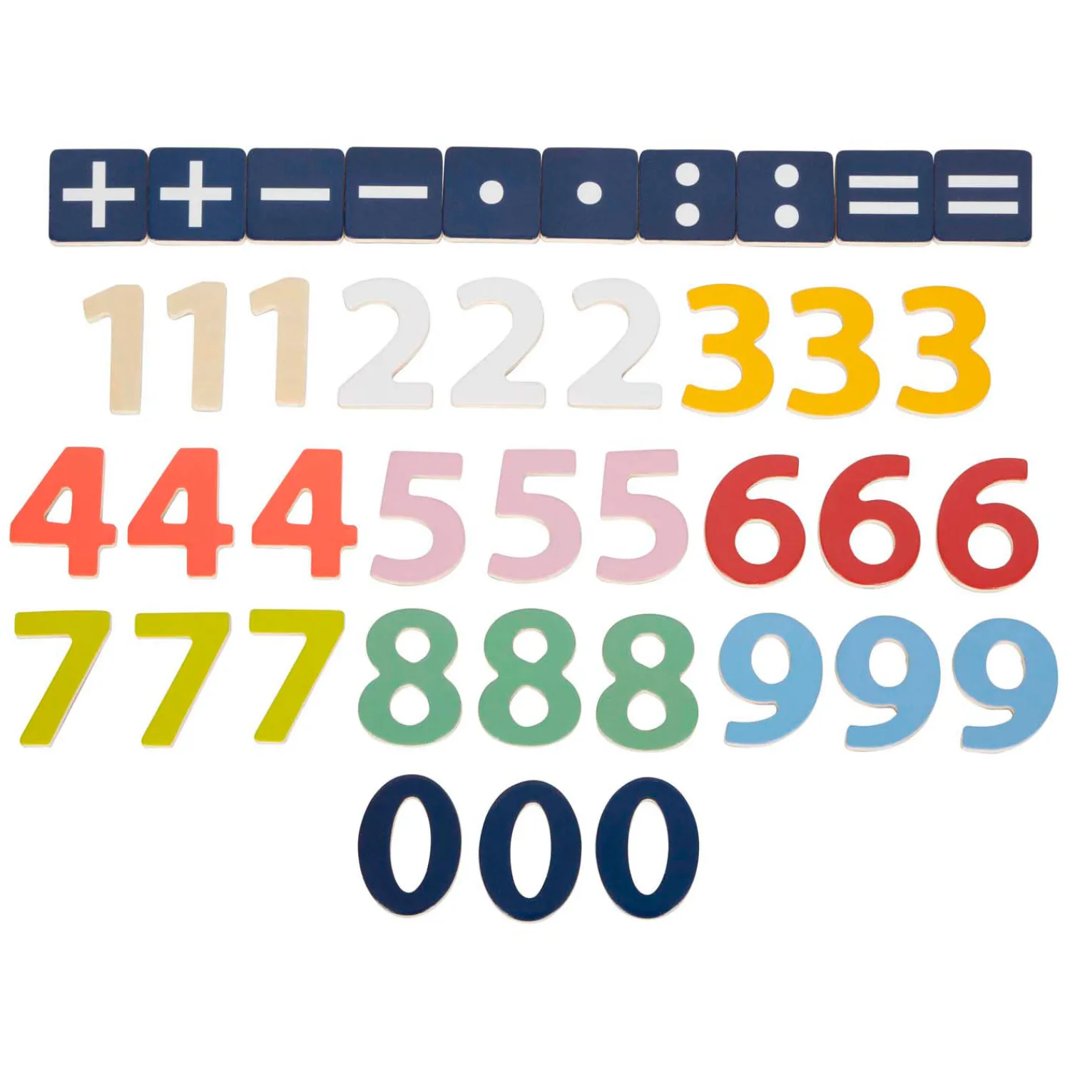 Small Foot - Houten Magnetische Cijfers Kleur. 37dlg. Sale