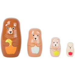- Houten Matroesjka Poppen Beren Familie-Small Foot Discount