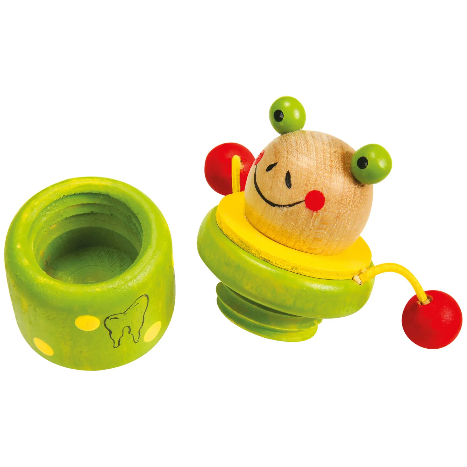 Small Foot - Houten Melktandenpotje Dier, 4st. Online