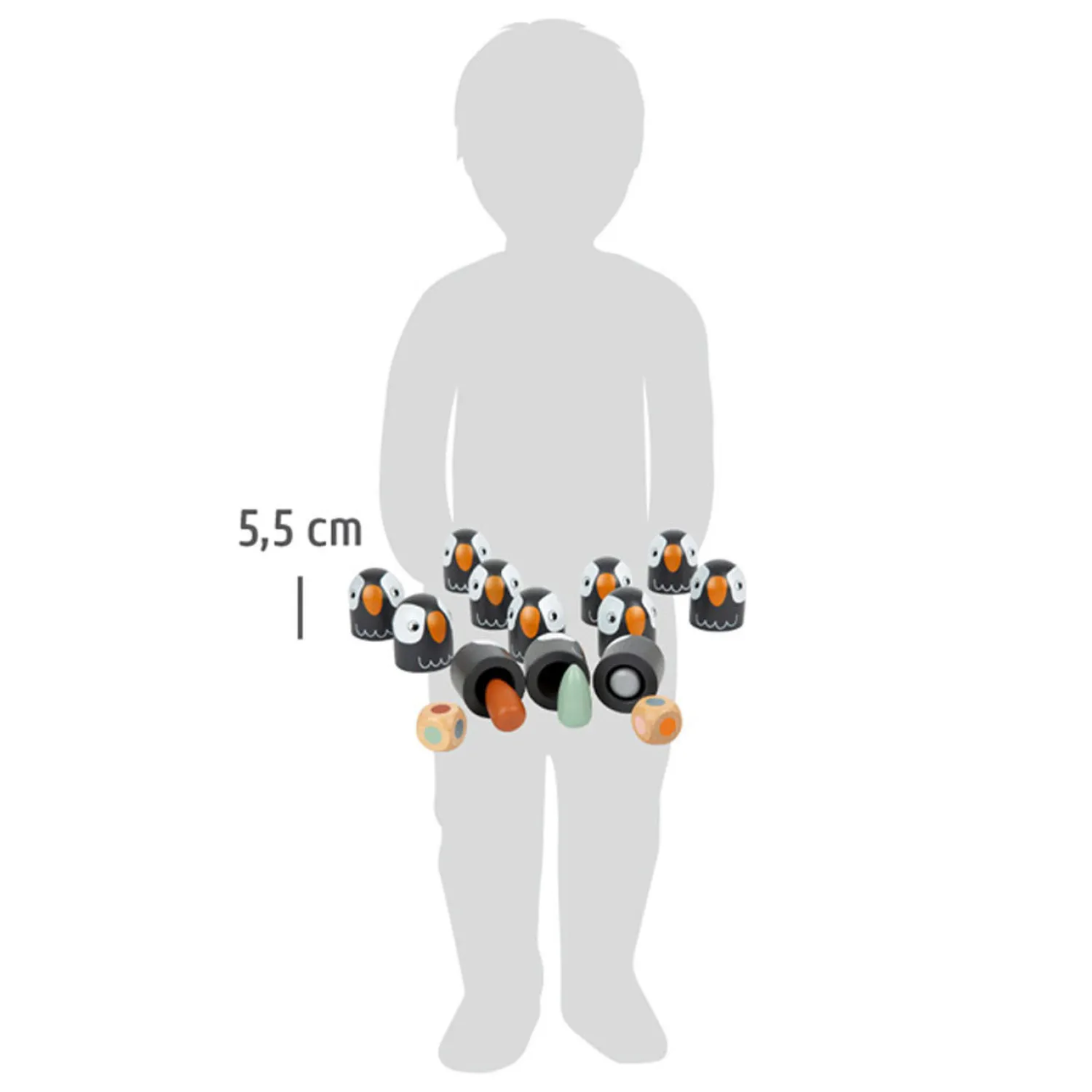 Small Foot - Houten Memospel Pinguin, 26dlg. Clearance