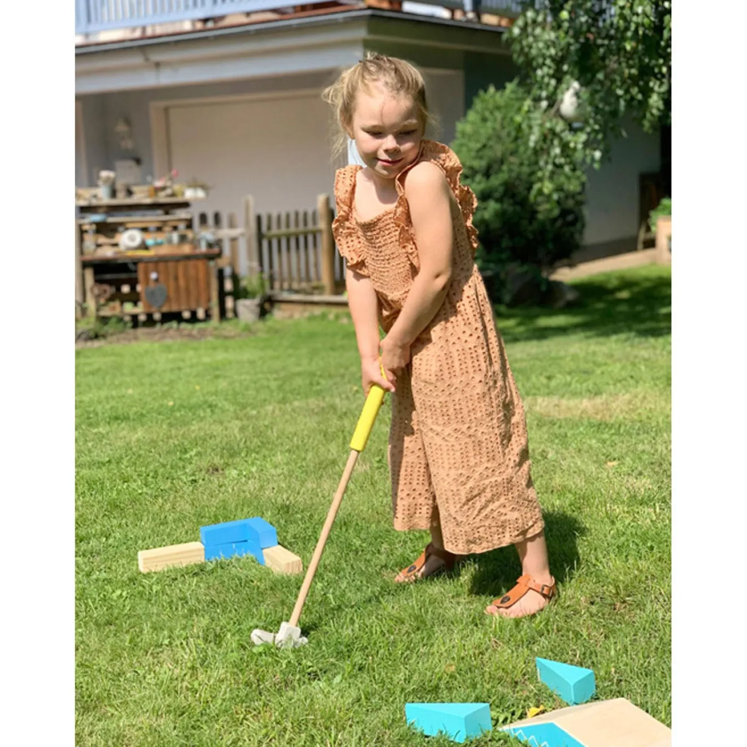 - Houten Mini Golf, 20dlg.-Small Foot Clearance