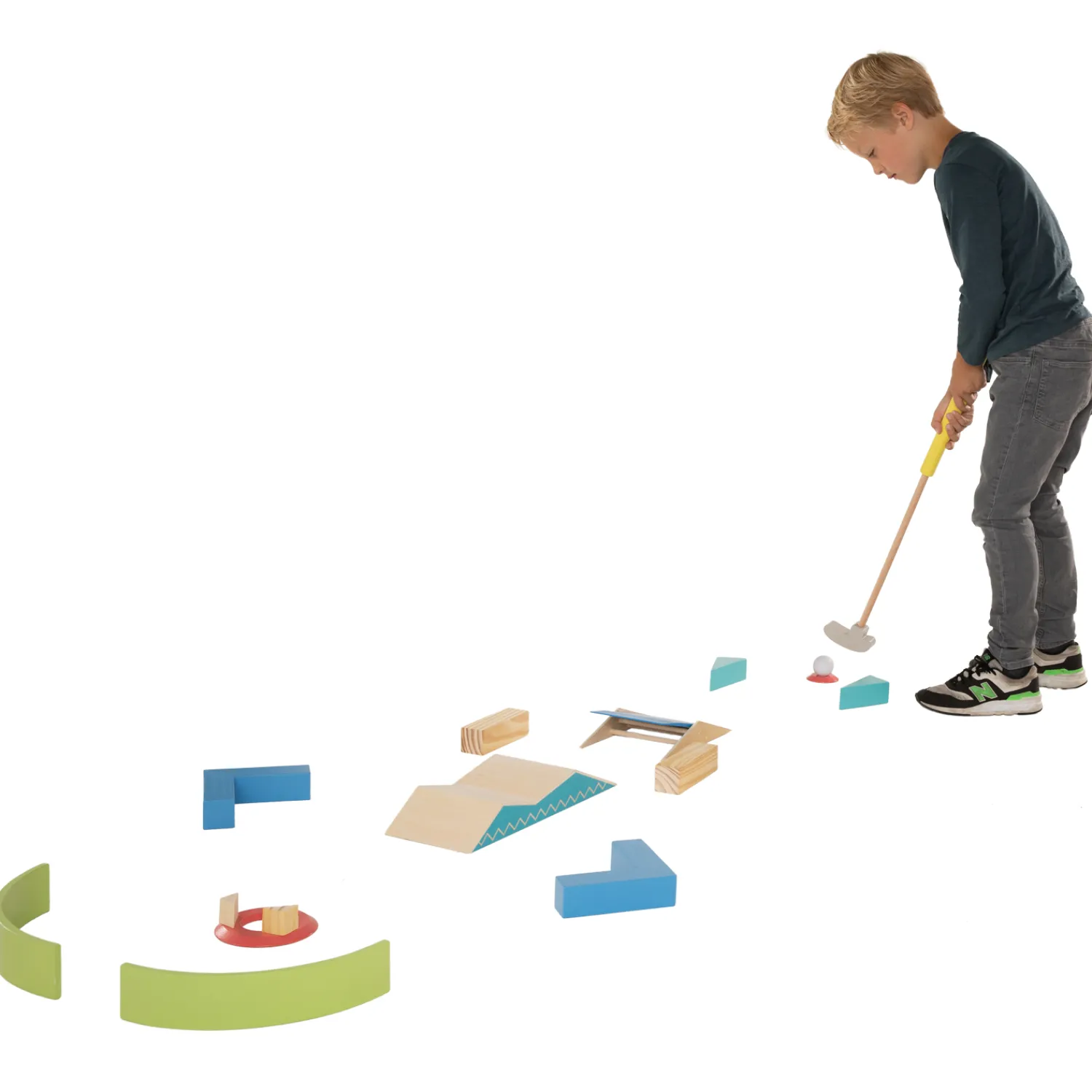 - Houten Mini Golf, 20dlg.-Small Foot Clearance