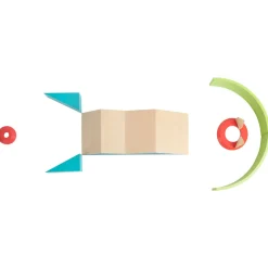 - Houten Mini Golf, 20dlg.-Small Foot Clearance