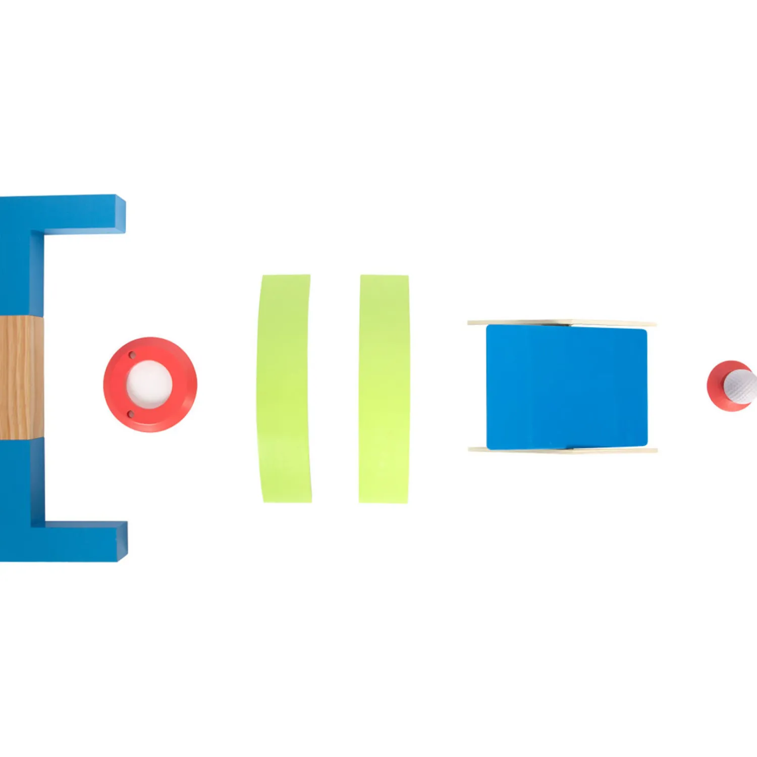 - Houten Mini Golf, 20dlg.-Small Foot Clearance