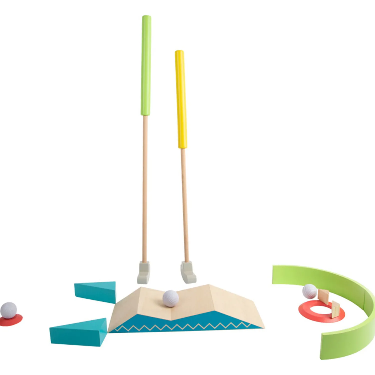 - Houten Mini Golf, 20dlg.-Small Foot Clearance