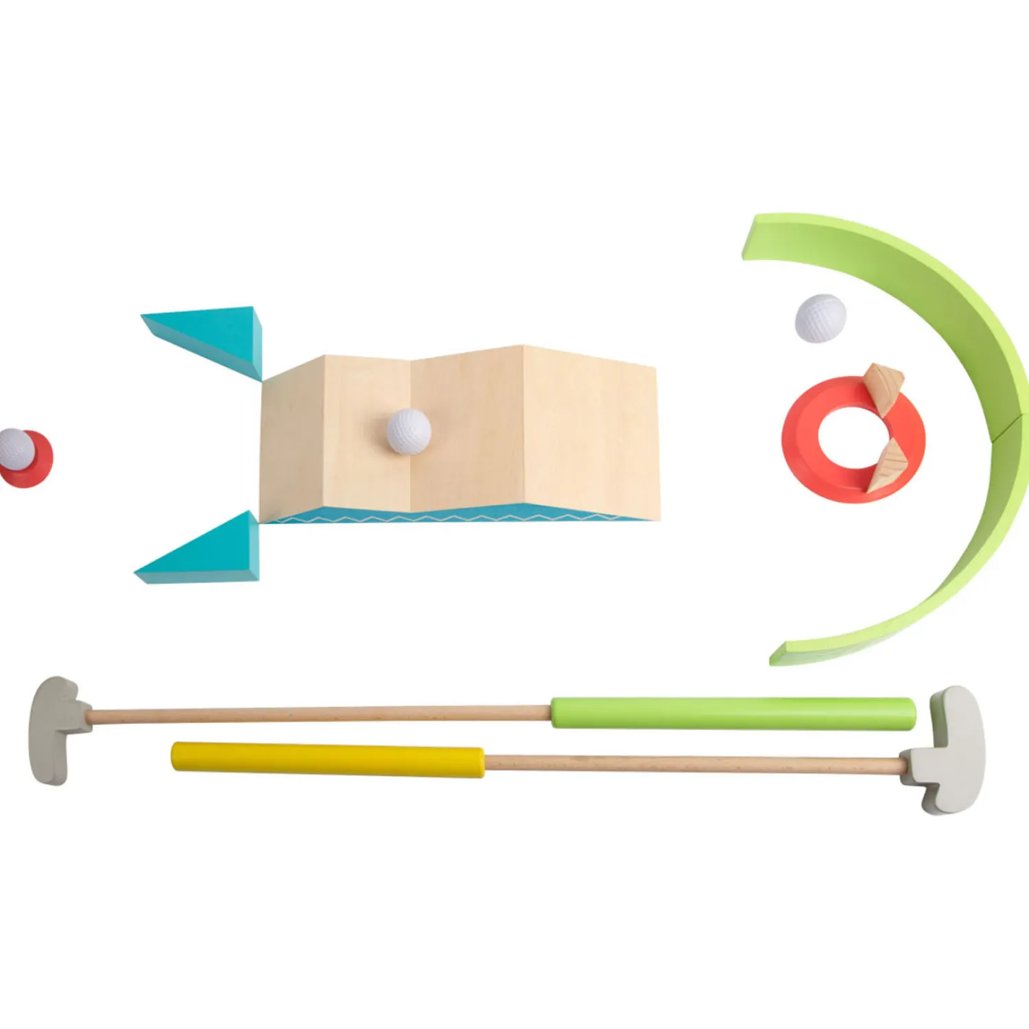 - Houten Mini Golf, 20dlg.-Small Foot Clearance