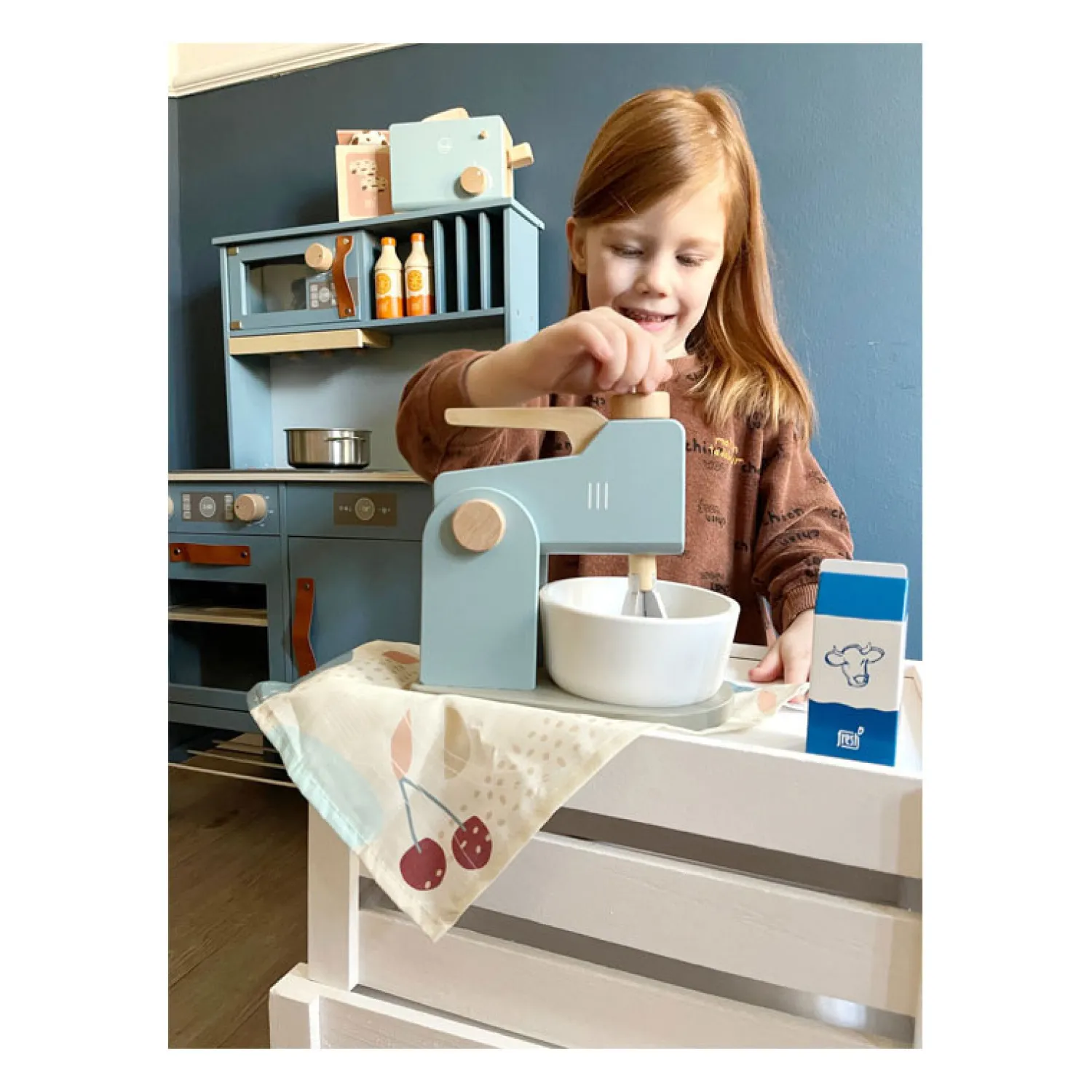 Small Foot - Houten Mixer Set, 12dlg. New