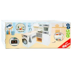 Small Foot - Houten Modulaire Speelkeuken XL Wit, 9dlg. Online