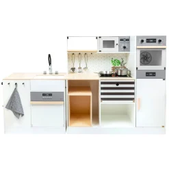 Small Foot - Houten Modulaire Speelkeuken XL Wit, 9dlg. Online