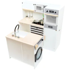 Small Foot - Houten Modulaire Speelkeuken XL Wit, 9dlg. Online