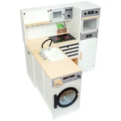 Small Foot - Houten Modulaire Speelkeuken XL Wit, 9dlg. Online