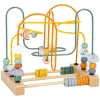  -  Houten Motoriekspiraal Safari met Kralen>Small Foot Outlet