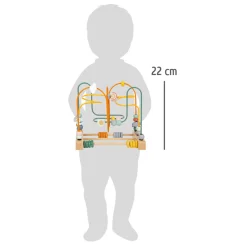 -  Houten Motoriekspiraal Safari met Kralen><noscript><img width=