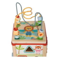 Small Foot - Houten Motoriekkubus FSC Jungle Friends Sale