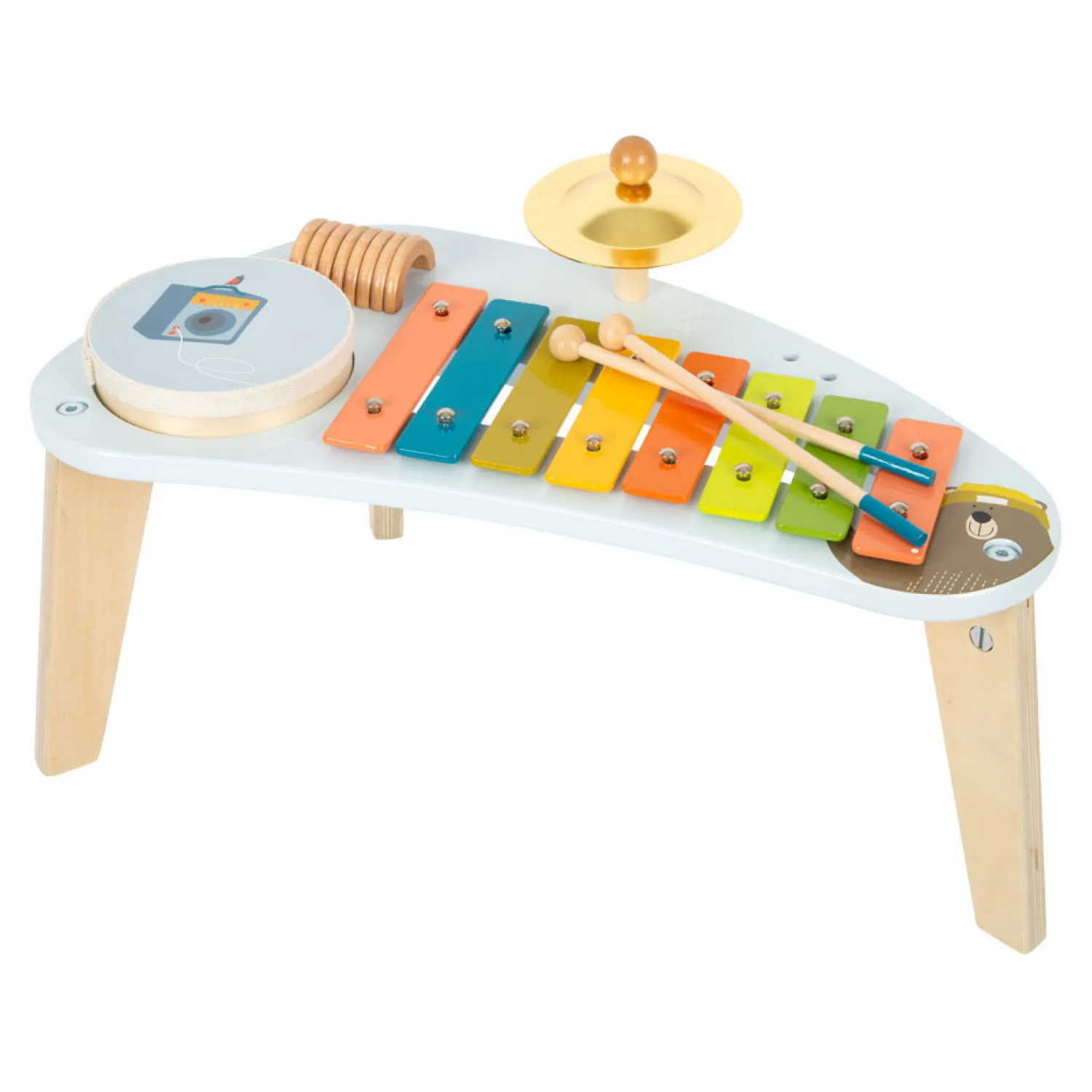 - Houten Muziektafel Groovy Beats-Small Foot Best