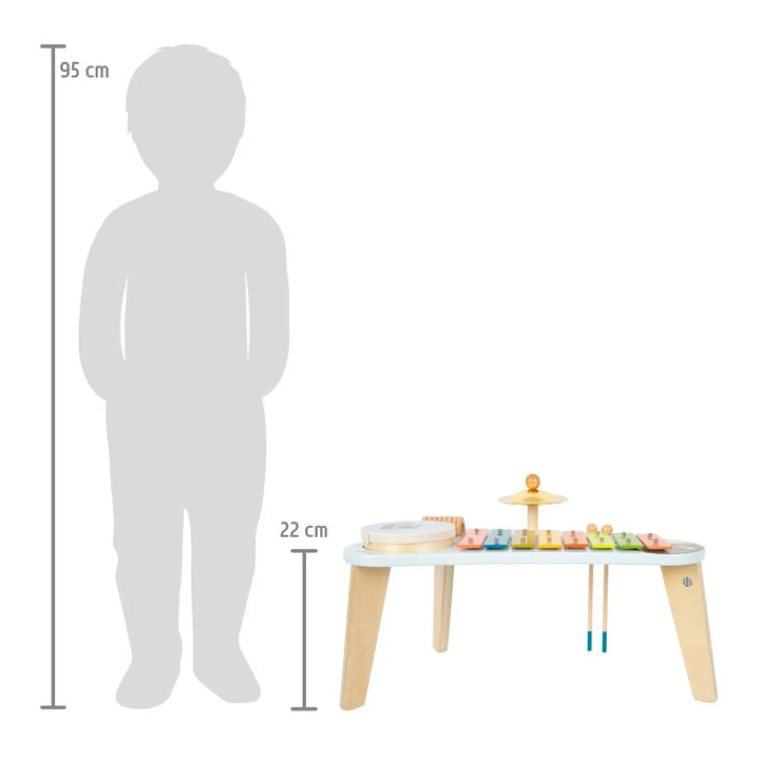 - Houten Muziektafel Groovy Beats-Small Foot Best