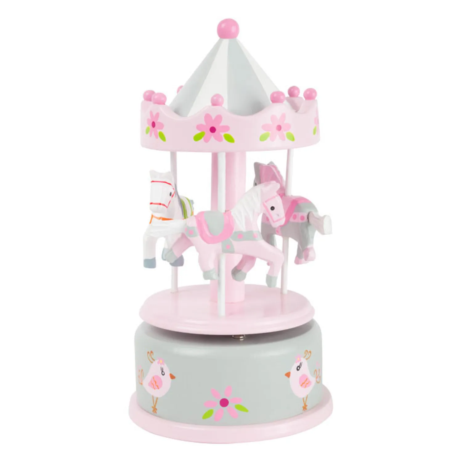 Small Foot - Houten Muziekdoos Draaiend en Opwindbaar Eenhoorn Clearance