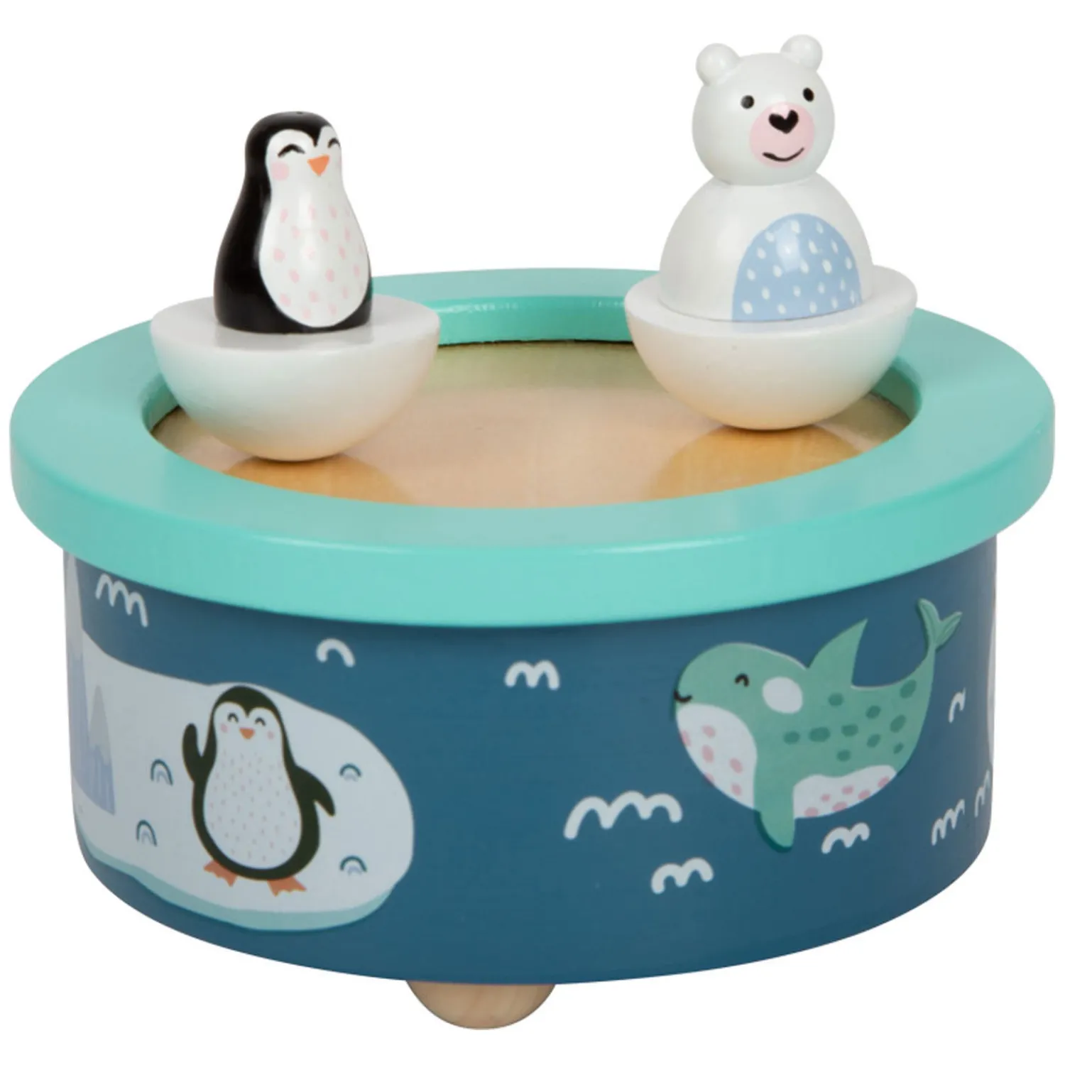 Small Foot - Houten Muziekdoos Noordpool Opwindbaar Best