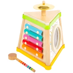 Small Foot - Houten Muziek Driekhoek met Stippen Online